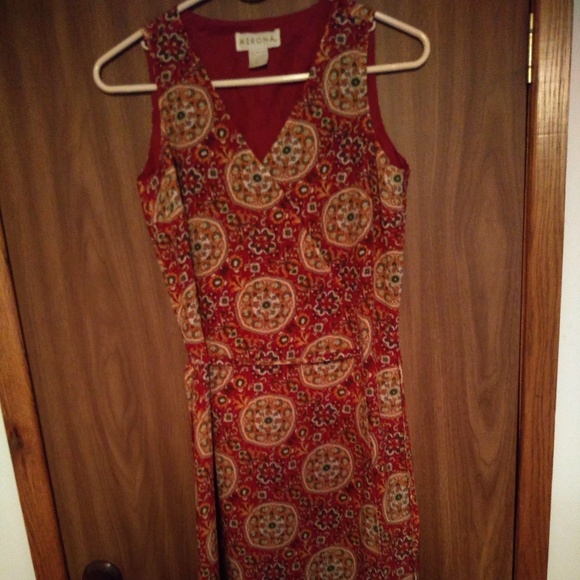 Merona Dresses & Skirts - Merona Women's Sleeveless Midi Dress Multi 6